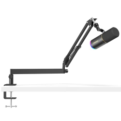 TONOR XLR/USB Gaming Mikrofon mit Arm, RGB & für PC/PS5/Studio TD520S+