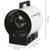 Elektroheizung TROTEC TDS 20 R, 3000 W
