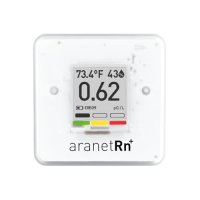 SAF Aranet Radon Detector for Home with E-Ink Display & App