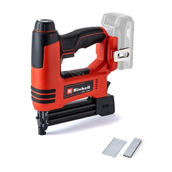 Grapadora y clavadora inalámbrica Einhell Power X-Change con accesorios