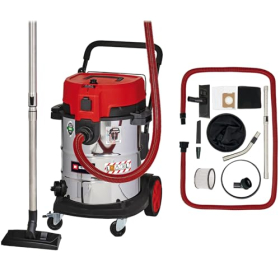 Einhell TE-VC 2350 SACL Nass- und Trockensauger 1600W, 50L Edelstahlbehälter, Staubklasse L
