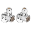 Панель настінна Cornat TEC582614 1/2" x 10 мм, хром (2 шт.)