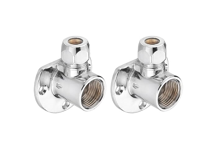 Панель настінна Cornat TEC582614 1/2" x 10 мм, хром (2 шт.) Панель настінна Cornat TEC582614 1/2" x 10 мм, хром (2 шт.)