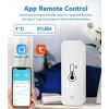 Termómetro higrómetro inteligente Wi-Fi - Mini control remoto con sensor digital de temperatura y humedad