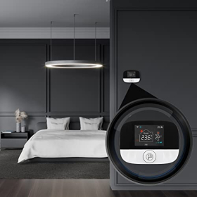 Termostato inteligente TELLUR WiFi, compatible con Alexa, control por app, antihielo, blanco (TSH02)