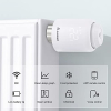 Termostato inteligente para radiador SALCAR WiFi, programable, compatible con Alexa y Google Assistant, juego de 3