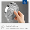 Villeroy & Boch Verve Shower Head – 3 Spray Patterns, EasyClean, Water Saving, Chrome