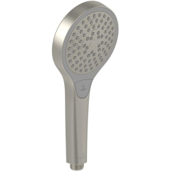 Villeroy & Boch Verve shower head, 3 spray modes, anti-return valve, matt nickel