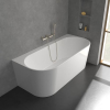 Villeroy & Boch Verve shower head, 3 spray modes, anti-return valve, matt nickel