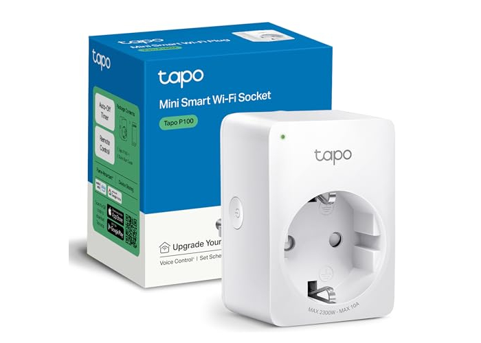 TP-Link TAPO Mini Smart Plug Wi-Fi, compatible with Alexa & Google Home TP-Link TAPO Mini Smart Plug Wi-Fi, compatible with Alexa & Google Home