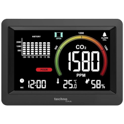 Вимірювач CO₂ Technoline WL 1028, монітор якості повітря 