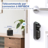 Serrure connectée biométrique RUILON U81 à code, RFID and empreinte digital