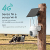Cámara solar exterior BOIFUN 4G 2K PTZ con visión nocturna y audio