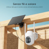 Cámara solar exterior BOIFUN 4G 2K PTZ con visión nocturna y audio