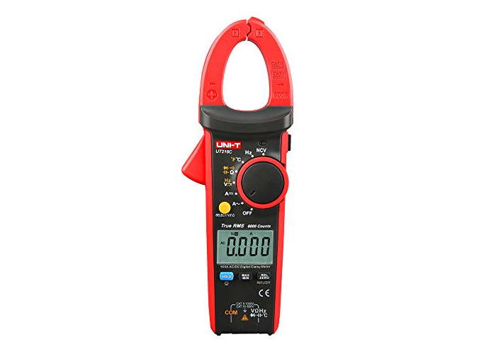 Токовые клещи UNI-T UT216C с измерением истинного среднеквадратичного значения (True-RMS), 600 А, автоматический выбор диапазона Токовые клещи UNI-T UT216C с измерением истинного среднеквадратичного значения (True-RMS), 600 А, автоматический выбор диапазона