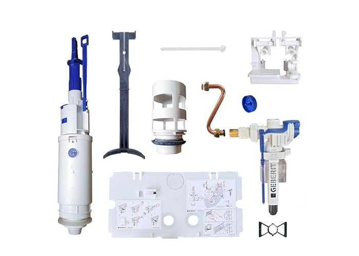 Spare parts set for Geberit cistern 1988-1998, conversion to 2-flush Spare parts set for Geberit cistern 1988-1998, conversion to 2-flush