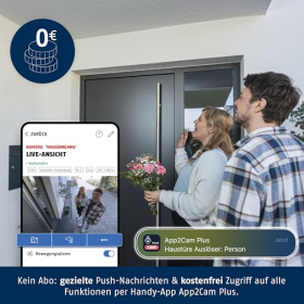 STANLEY SmartLook Tube WLAN Außenkamera mit Bewegungserkennung & App