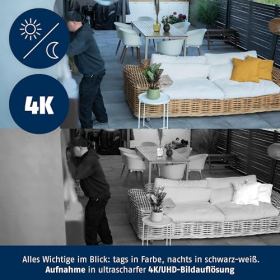 STANLEY SmartLook Tube WLAN Außenkamera mit Bewegungserkennung & App