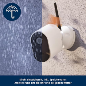 STANLEY SmartLook Tube WLAN Außenkamera mit Bewegungserkennung & App