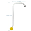 Todeco Dachleiterhaken Universal, Stahl, 3.1 ft, bis 330 lbs, EN 131