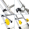 Todeco Dachleiterhaken Universal, Stahl, 3.1 ft, bis 330 lbs, EN 131