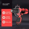 Cordless drill driver 12V - 77 accessories, 28 Nm, 2 gears, with battery