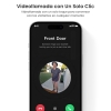 AOSU WiFi Video Doorbell with Camera, IP65, PIR Detection, Night Vision, Alexa Support