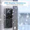2K video doorbell with SD, Wi-Fi, battery, IP65, night vision & audio