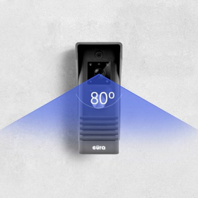 Відеодомофон Eura VDP-45A3-TY Alpha+ Tuya WiFi, 7-дюймовий монітор 