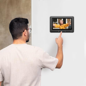 Відеодомофон Eura VDP-45A3-TY Alpha+ Tuya WiFi, 7-дюймовий монітор 