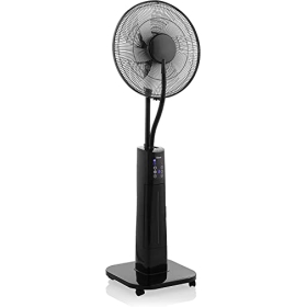 Ventilador Tristar VE-5884 con función de nebulización, 40 cm, 3 velocidades, depósito de 2 L, temporizador, mando a distancia.