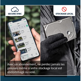 Cámara de vigilancia WiFi Arlo Essential para uso en interiores y exteriores, color blanco