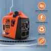 AIVOLT 1400W Inverter Generator, AC 230V, DC 12V, USB, 2,5L für Camping