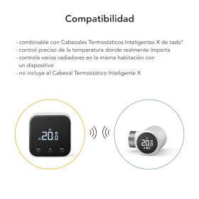 Беспроводной датчик температуры tado° X для умных термостатов, экономия энергии