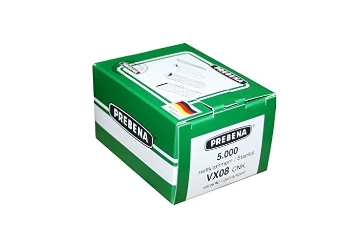Скобы Prebena оцинкованные VX-C NK, 5000 шт. Скобы Prebena оцинкованные VX-C NK, 5000 шт.
