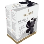 Valiant Premium IV - Ventiladores de estufa y termómetro magnético, color negro