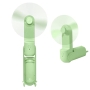 JOPHEK Portable Fan, USB Fan, Mini Fan, Small Portable Quiet Pocket Fan with Power Bank (Green)