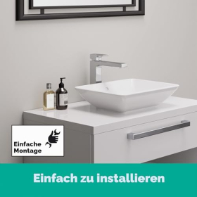 Змішувач для раковини hansgrohe Vernis Shape 190 хром 