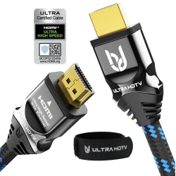 Кабель HDMI Ultra HDTV 8K - короткий 0,5 м надшвидкісний кабель HDMI 2.1