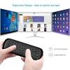 2.4GHz Air Mouse Remote Control with Keyboard, for Android TV Box, Smart TV, Computer, Laptop, Projector, HTPC, Media Player