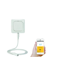 Honeywell Home W1KS Wi-Fi Wasserleck- und Frostmelder, weiß