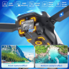 S118 Drone with Camera HD 1080P, RC FPV Drones for Kids and Beginners, Foldable Quadcopter with 2 Batteries, Brushless Motor, One Touch Start/Landing