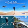 S118 Drone with Camera HD 1080P, RC FPV Drones for Kids and Beginners, Foldable Quadcopter with 2 Batteries, Brushless Motor, One Touch Start/Landing