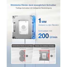 ECOVACS Winbot W2S window cleaning robot with intelligent edge cleaning