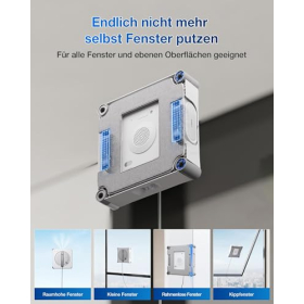 ECOVACS Winbot W2S window cleaning robot with intelligent edge cleaning