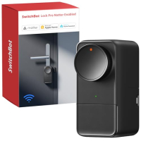 SwitchBot Smart Lock Pro WLAN, elektronisches Türschloss mit Akku, Matter kompatibel 
