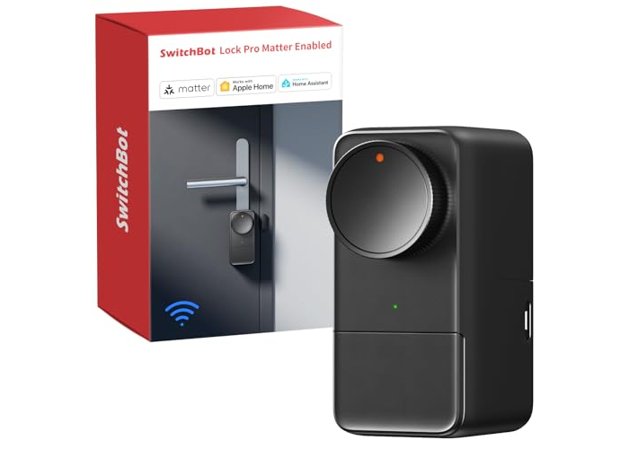 SwitchBot Smart Lock Pro WLAN, elektronisches Türschloss mit Akku, Matter kompatibel SwitchBot Smart Lock Pro WLAN, elektronisches Türschloss mit Akku, Matter kompatibel