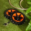 WORX WA0953 All-Terrain-Räder für Landroid Mähroboter – für weiche Böden, nasse Rasenflächen und Steigungen bis 22° (40 %)