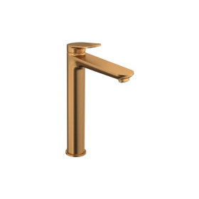 Смеситель для раковины Duravit Wave XL, высота излива 236 мм, матовая бронза