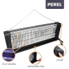 Perel UV Insect Killer for Indoor Use with High-Voltage Grid